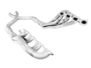 Ford Mustang Performance Exhaust - Stainless Works - Long Tube Headers with High-Flow Cats and 3in X-Pipe - `07-`10 Ford Mustang Performance Exhaust - Stainless Works - Long Tube Headers with High-Flow Cats and 3in X-Pipe - `07-`10